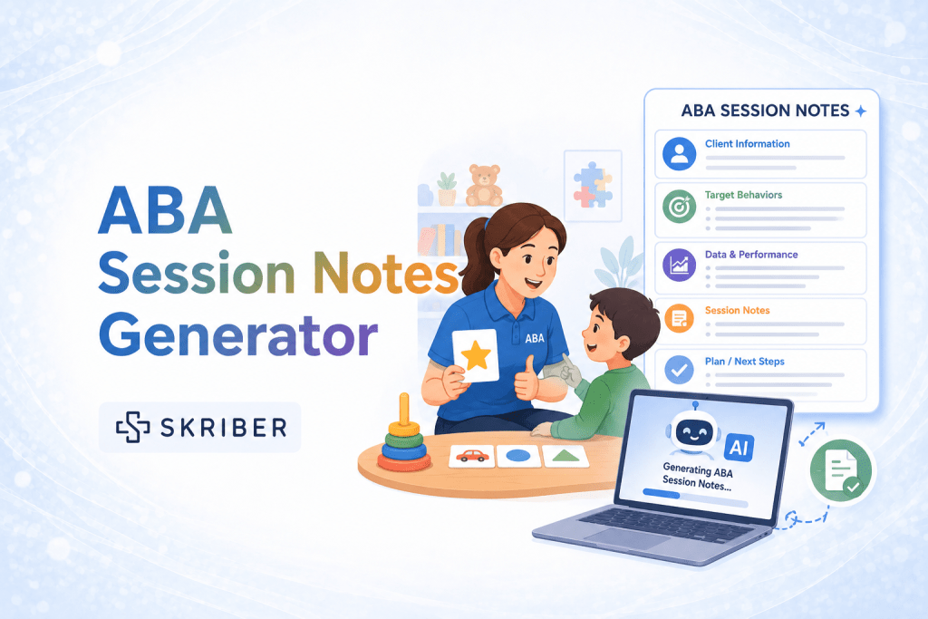 ABA Session Notes Generator