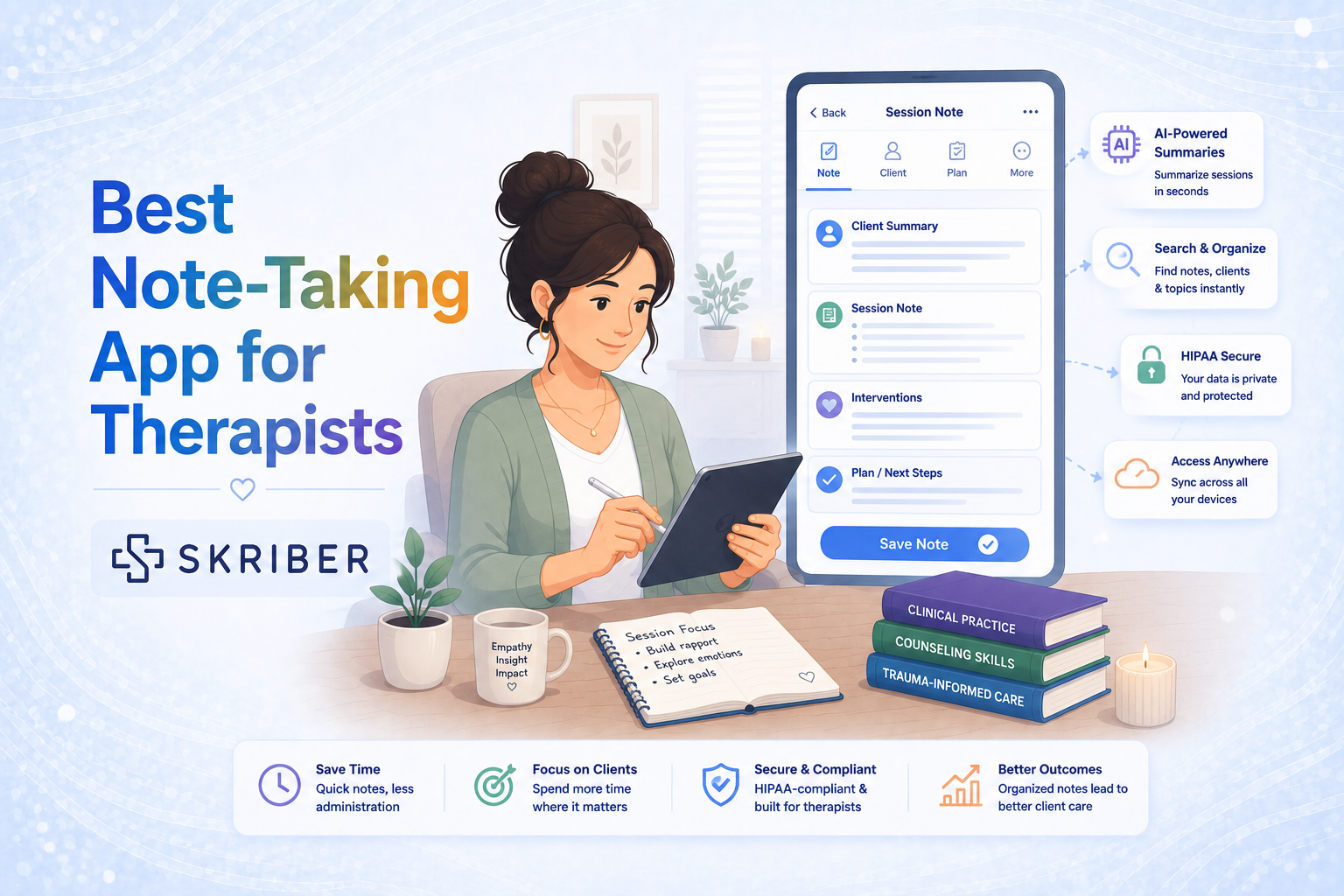 Best Note-Taking-App for Therapists