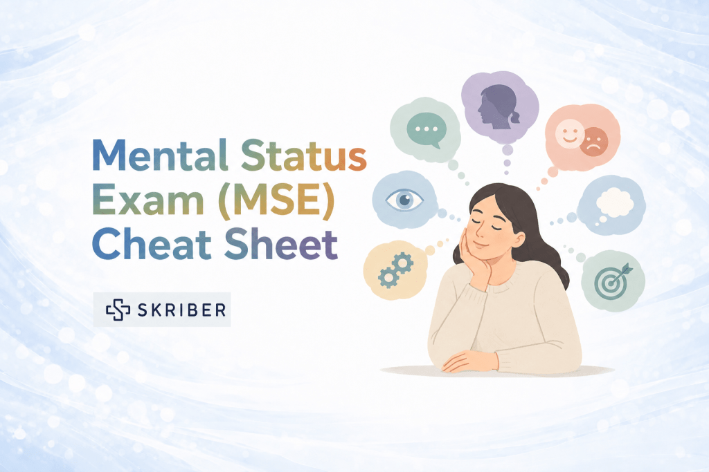 MSE Cheat Sheet