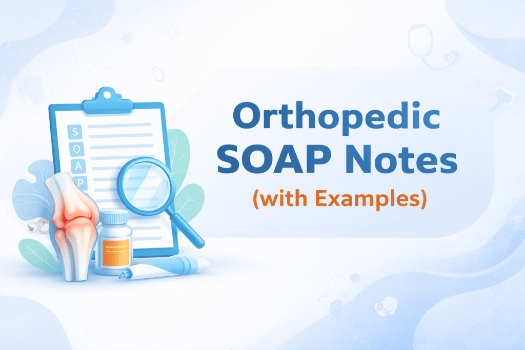 Orthopedic SOAP Notes (with Examples)
