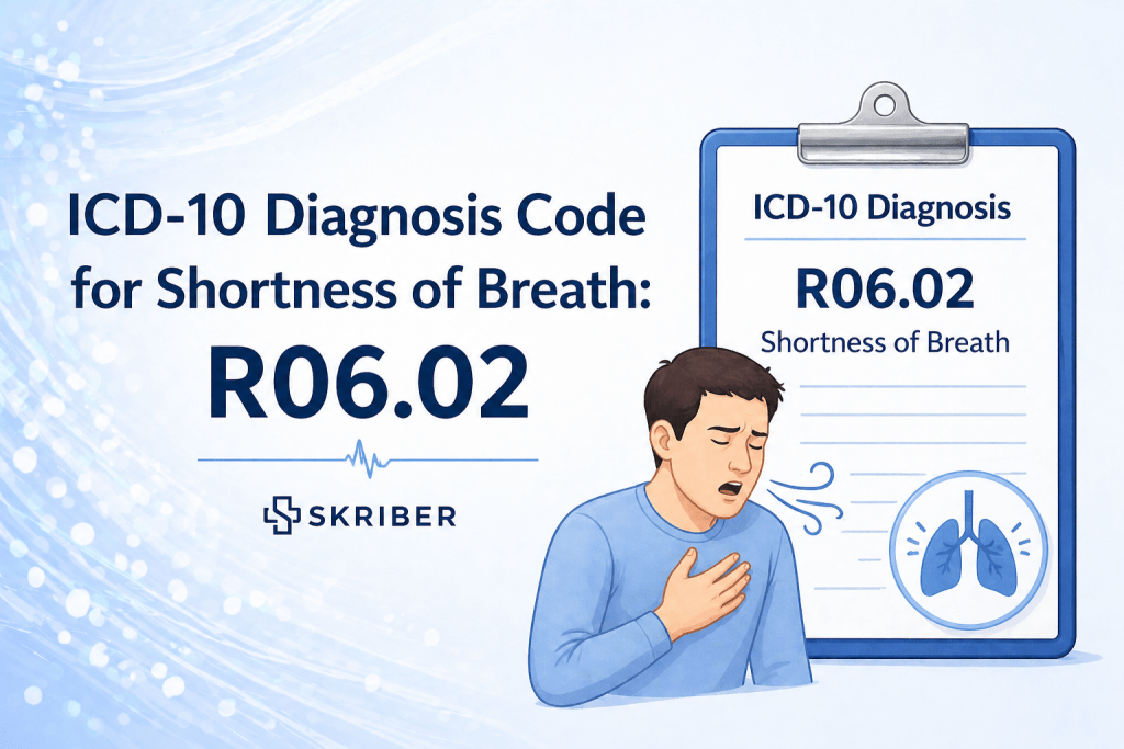 Shortness of Breath ICD 10