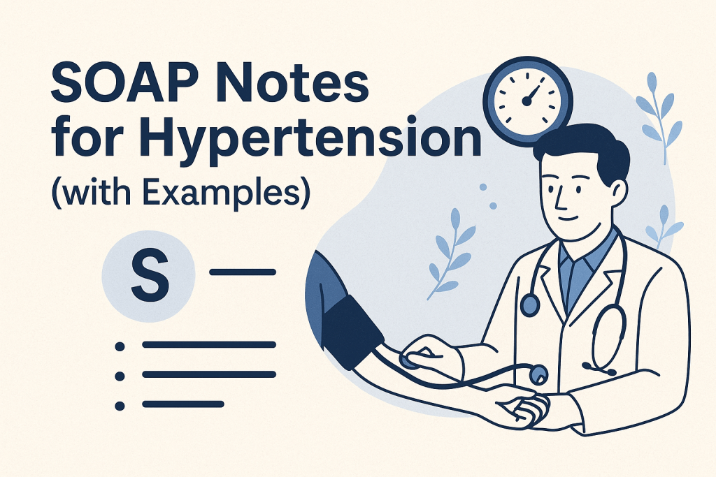 hypertension soap note example